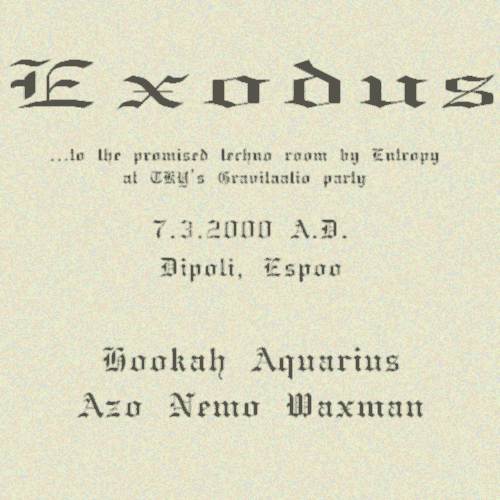Exodus @ Dipoli 7.3.2000